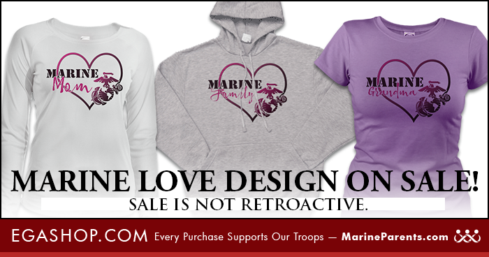 MARINE LOVE DESIGN ON SALE!