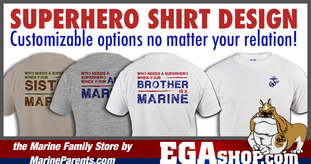 Sale on Marine Corps T-Shirts at the EGA Shop