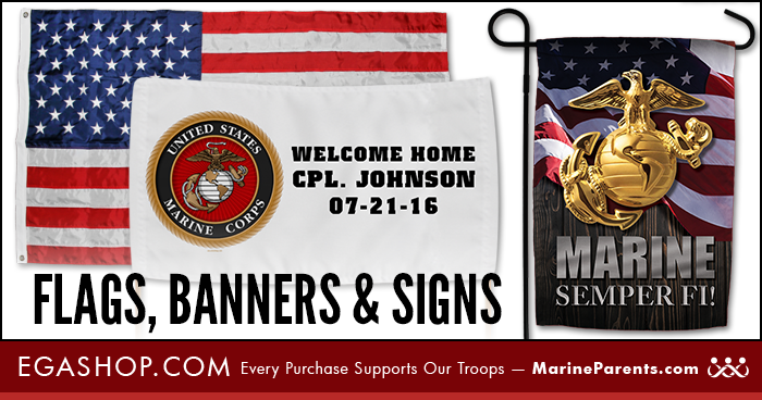 Sale for Marine Corps Family Day at the EGA Shop