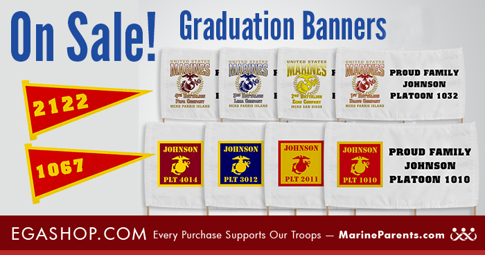 Sale on Marine Corps T-Shirts at the EGA Shop