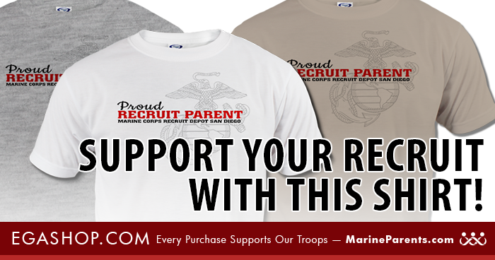 Sale for Marine Corps Family Day at the EGA Shop