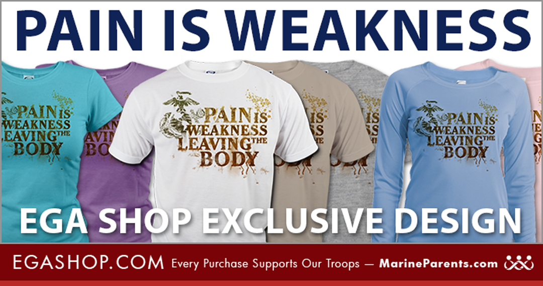 Sale for Marine Corps Family Day at the EGA Shop