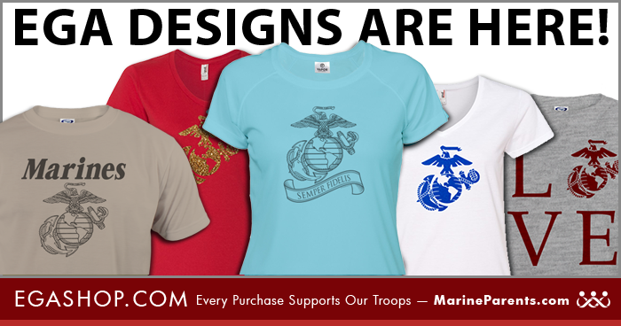 Sale on Marine Corps T-Shirts at the EGA Shop