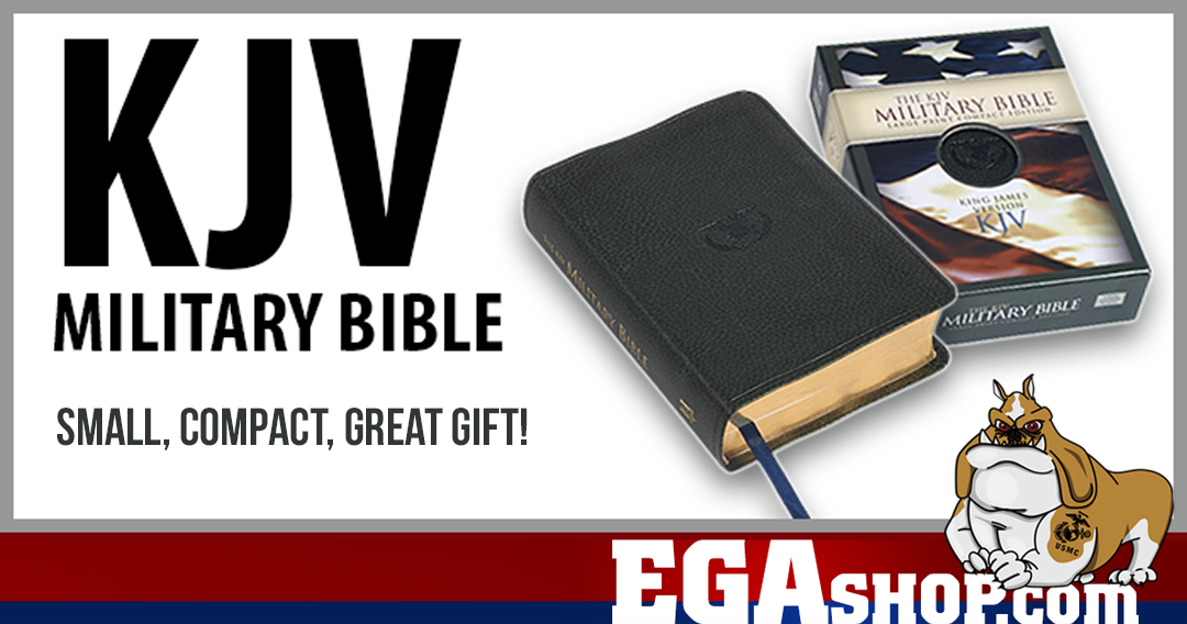 The KJV Bible for military makes the perfect gift!