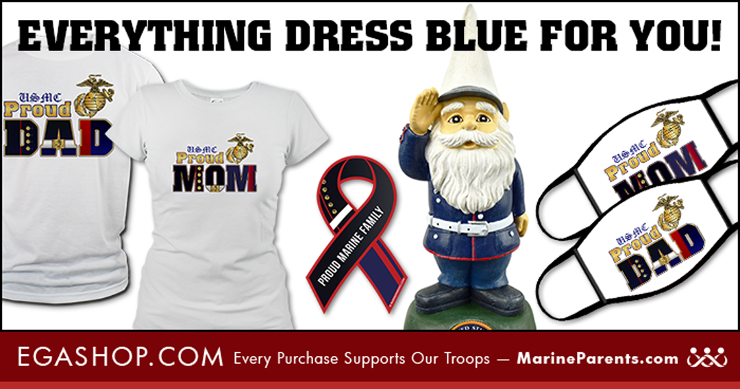 MARINE DRESS BLUE FOR YOU!