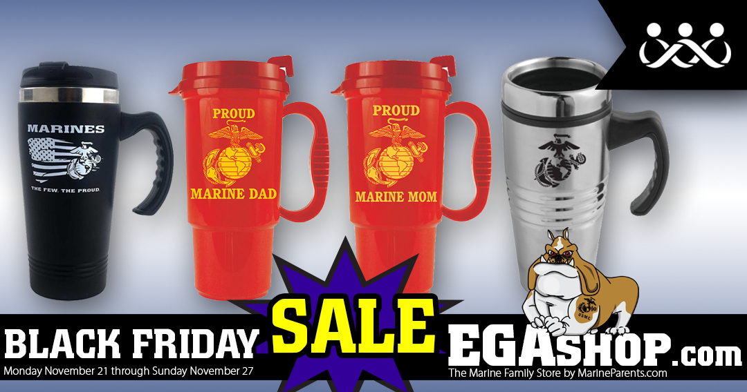 Black Friday Marine Corps Travel Mugs ON SALE