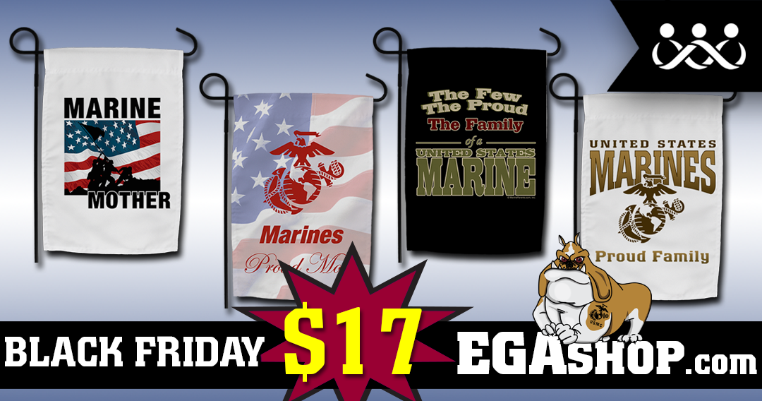 Marine Corps Garden Flags $17 Black Friday Sale