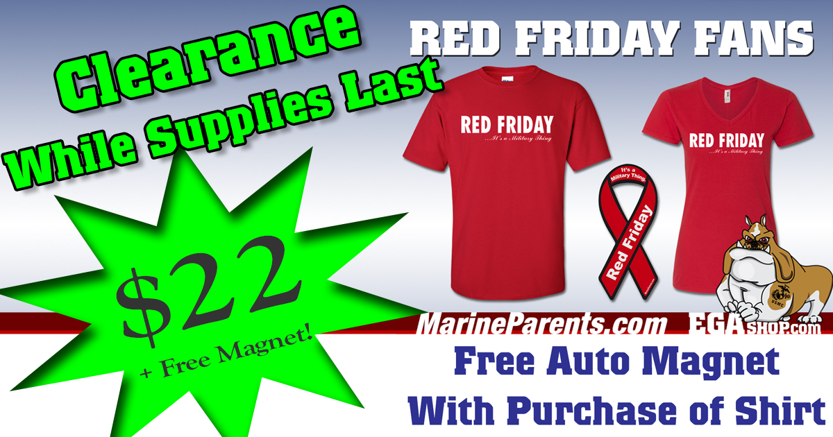 Sale on Marine Corps T-Shirts at the EGA Shop