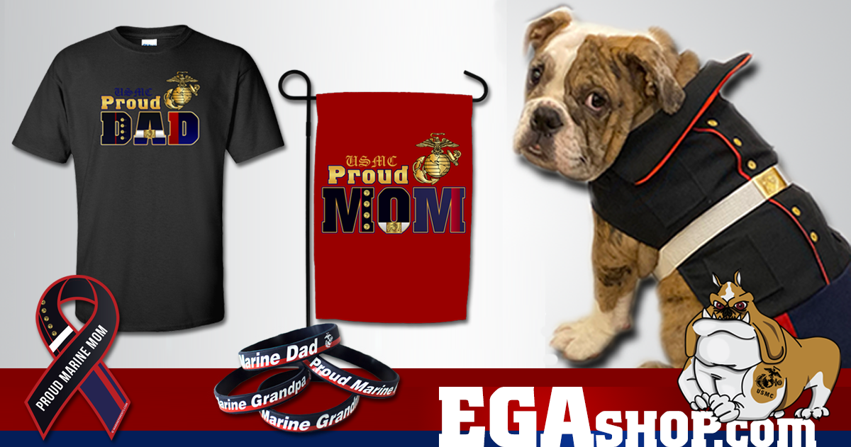 Sale for Marine Corps Family Day at the EGA Shop