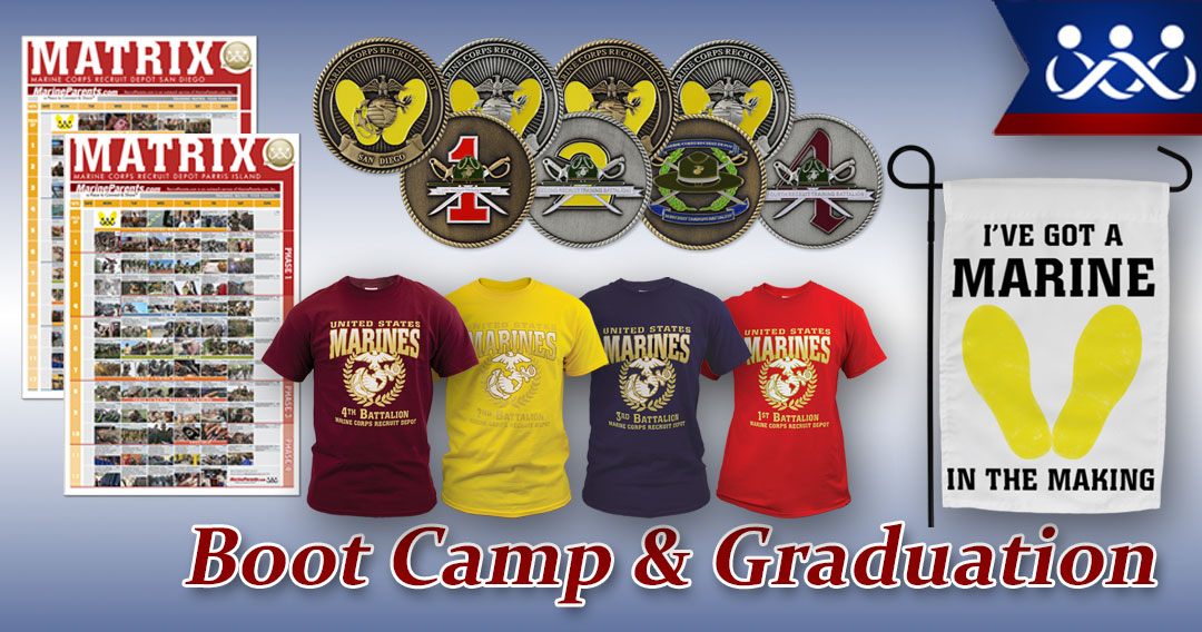 Marine Corps Boot Camp and Graduation Merchandise