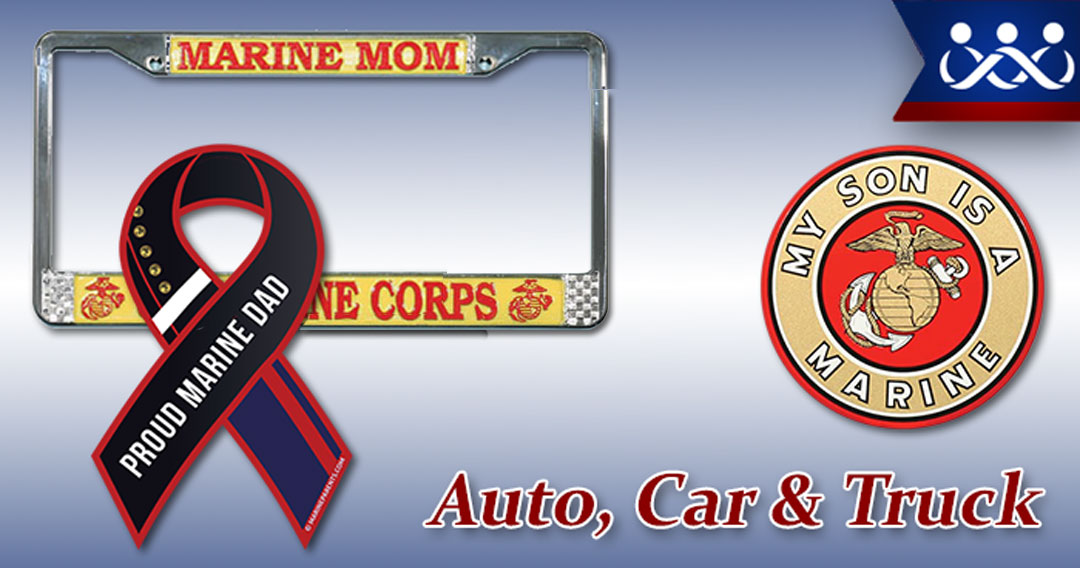 Shop Marine Corps Items for Auto, Car, & Truck