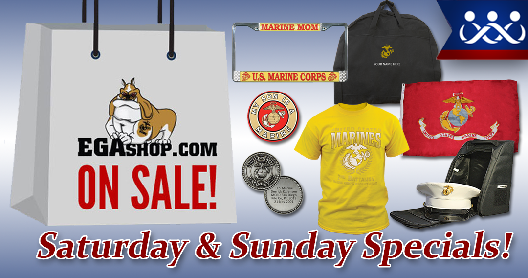 Sunday Specials at the EGA Shop!