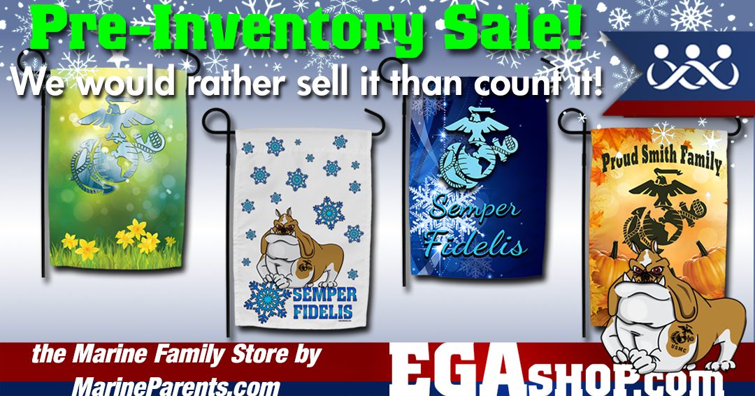 Marine Corps Garden Flags on Sale!