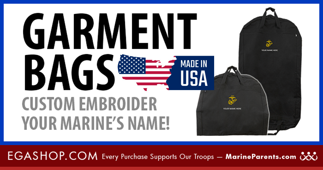 Marine Corps Dress Blue Garment Bag
