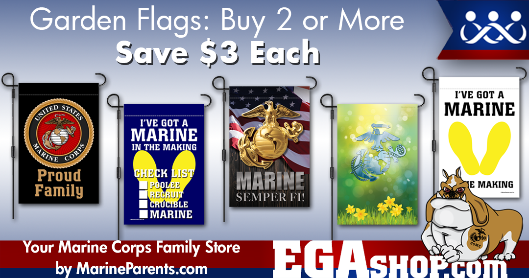 SAVE on Marine Corps Garden Flags