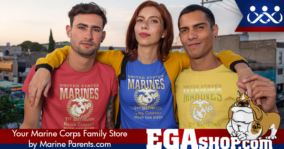 Sale for Marine Corps Family Day at the EGA Shop