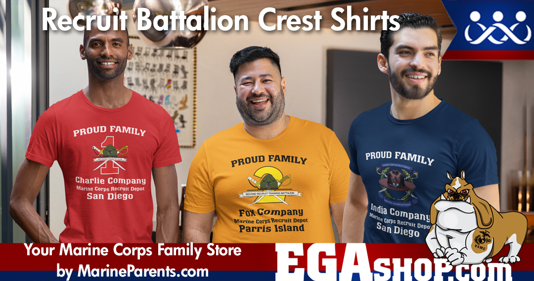Sale on Marine Corps T-Shirts at the EGA Shop