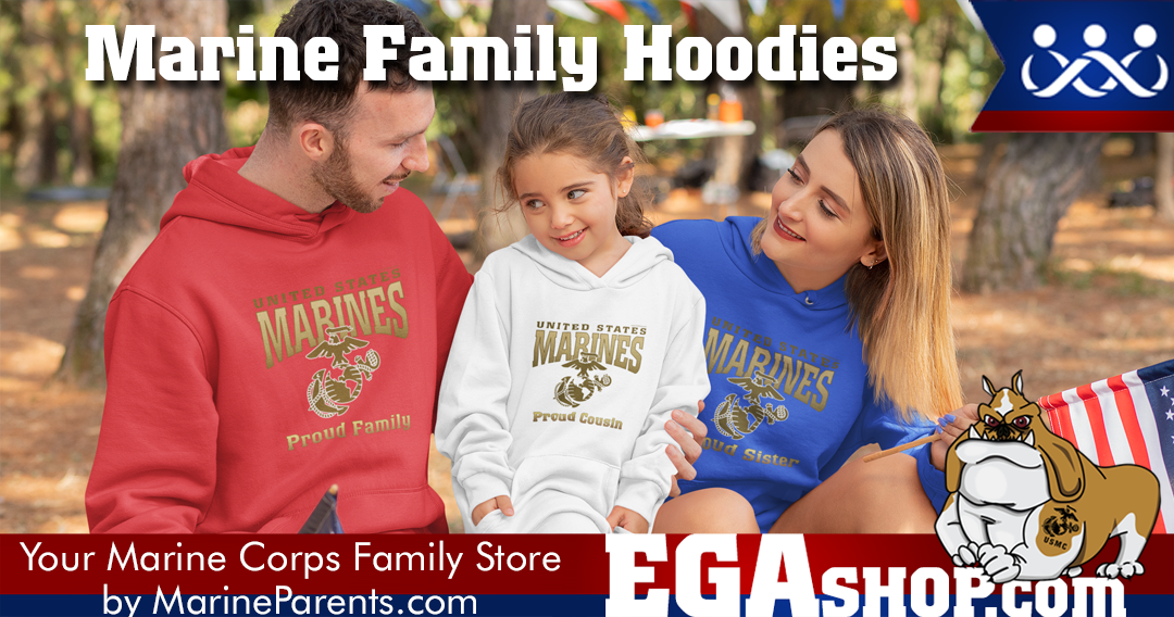 Sale for Marine Corps Family Day at the EGA Shop