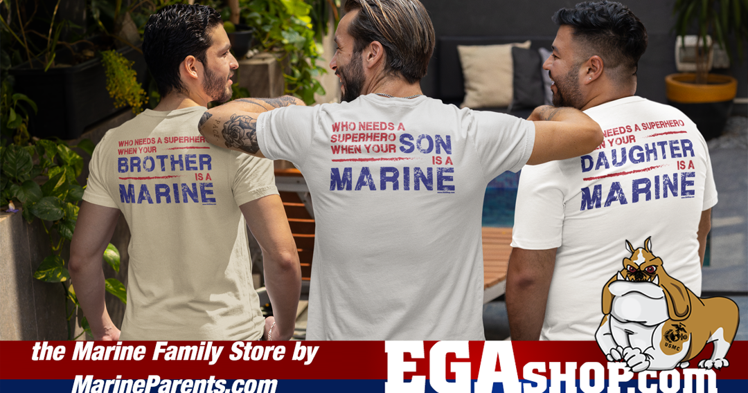 Sale for Marine Corps Family Day at the EGA Shop