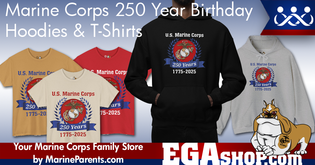Sale for Marine Corps Family Day at the EGA Shop