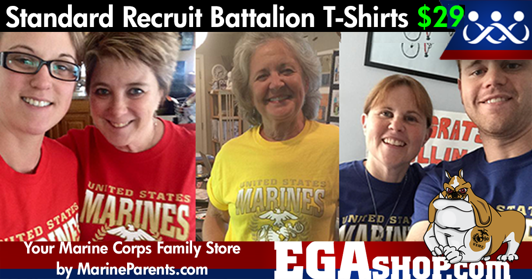Sale on Marine Corps T-Shirts at the EGA Shop
