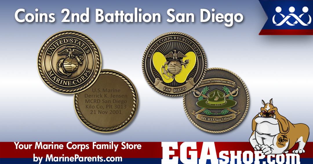 Coins: 2nd Btn San Diego