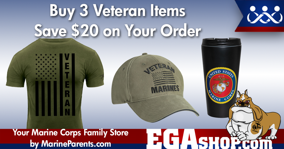Sale for Marine Corps Family Day at the EGA Shop