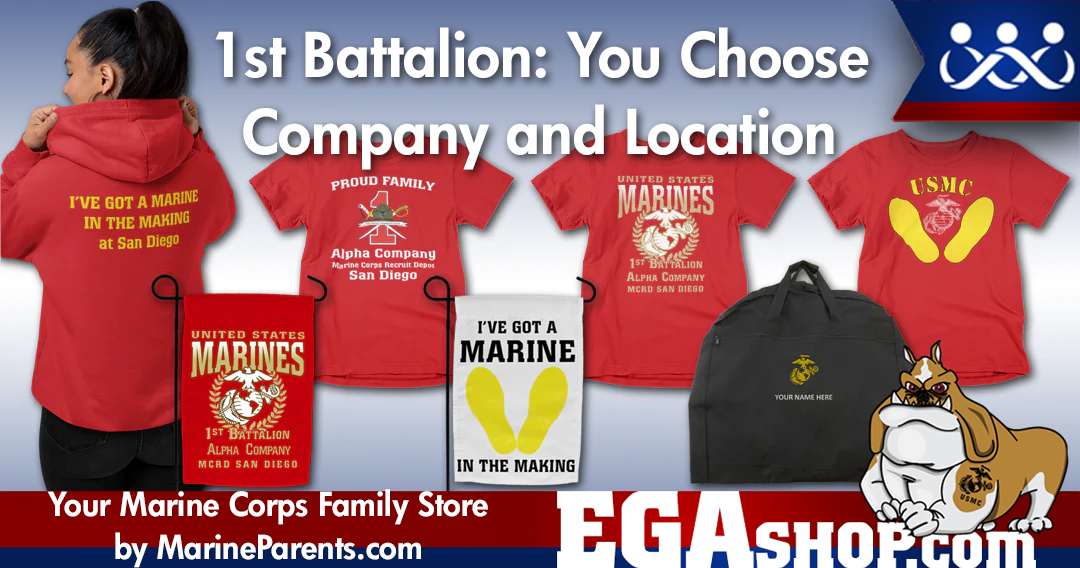 Sale on Marine Corps T-Shirts at the EGA Shop