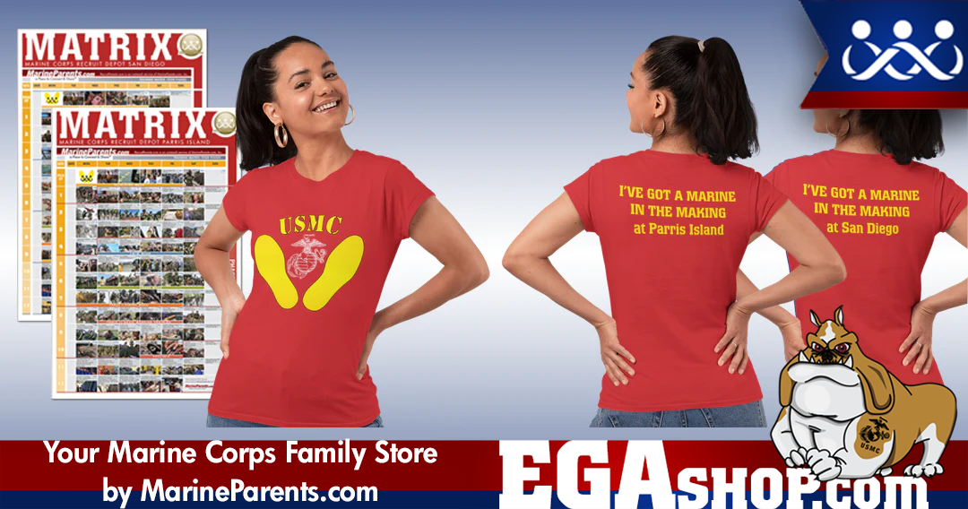 Sale on Marine Corps T-Shirts at the EGA Shop