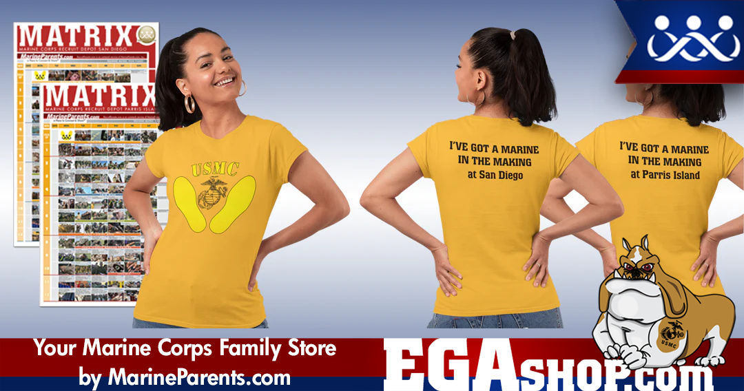 Sale on Marine Corps T-Shirts at the EGA Shop