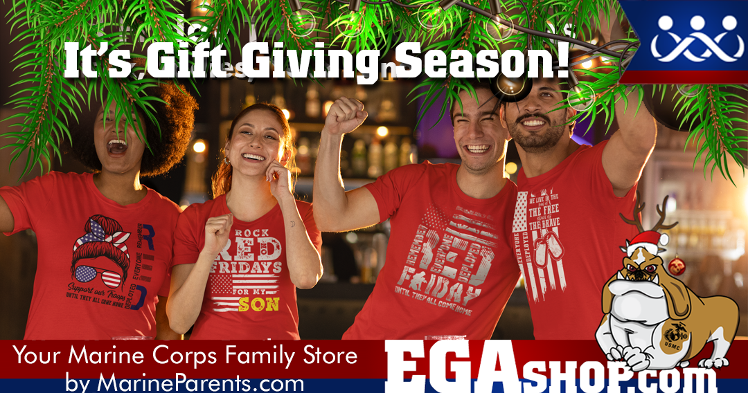 Sale for Marine Corps Family Day at the EGA Shop