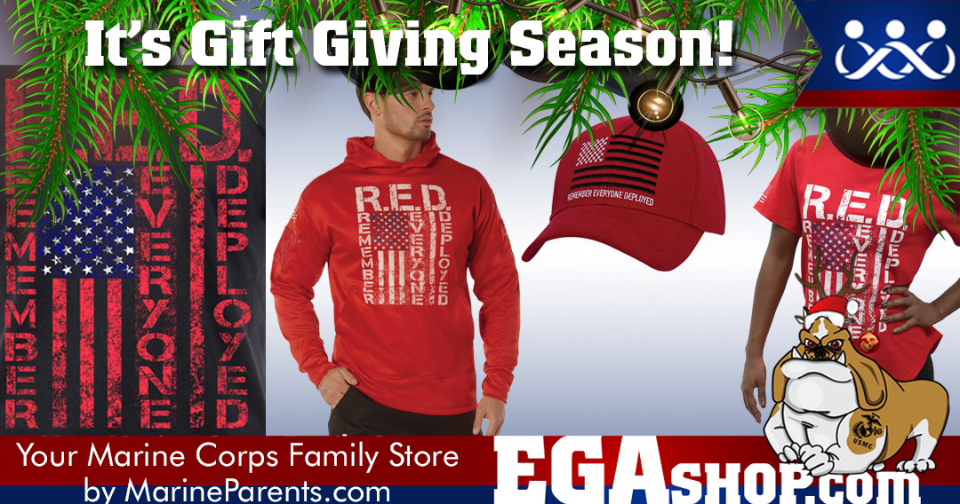 Sale for Marine Corps Family Day at the EGA Shop
