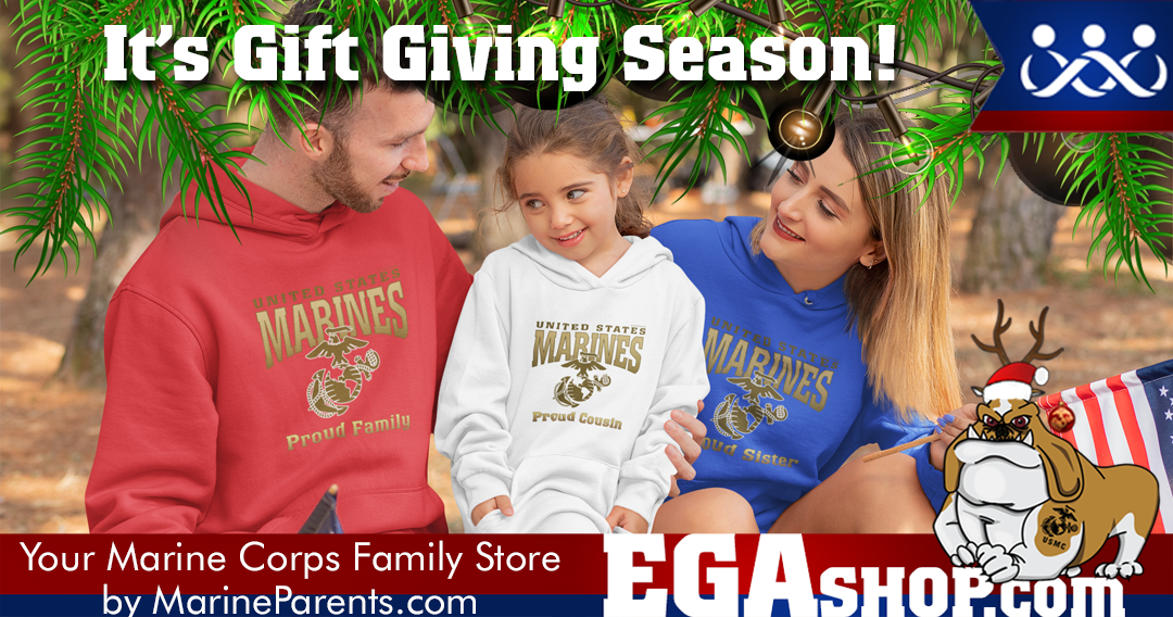 Sale for Marine Corps Family Day at the EGA Shop