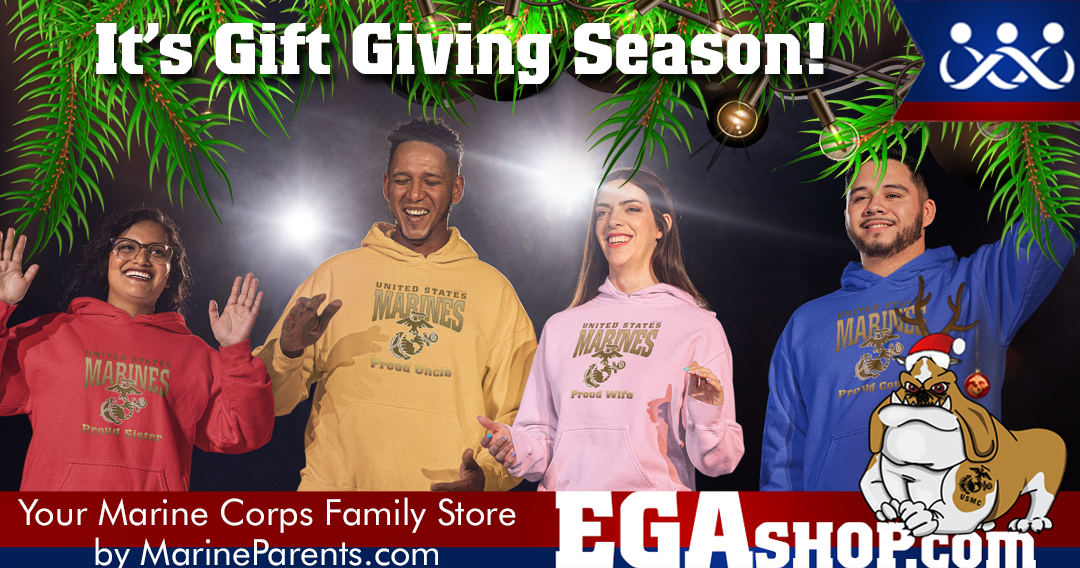 Sale for Marine Corps Family Day at the EGA Shop