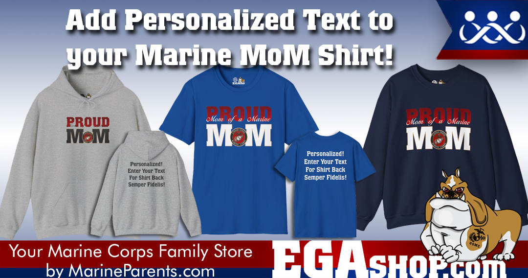 Sale for Marine Corps Family Day at the EGA Shop