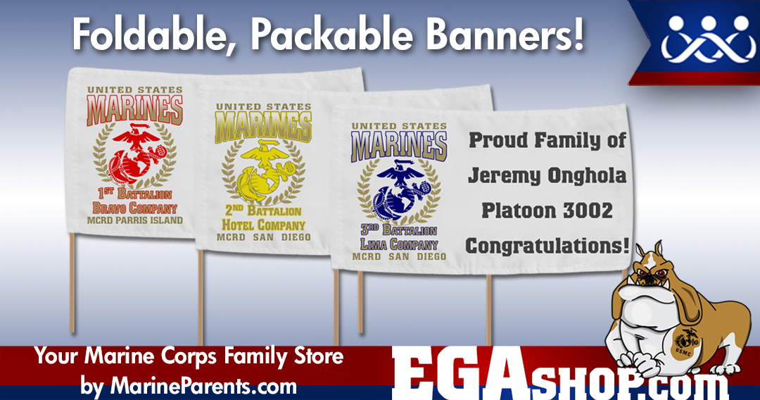 Sale for Marine Corps Family Day at the EGA Shop