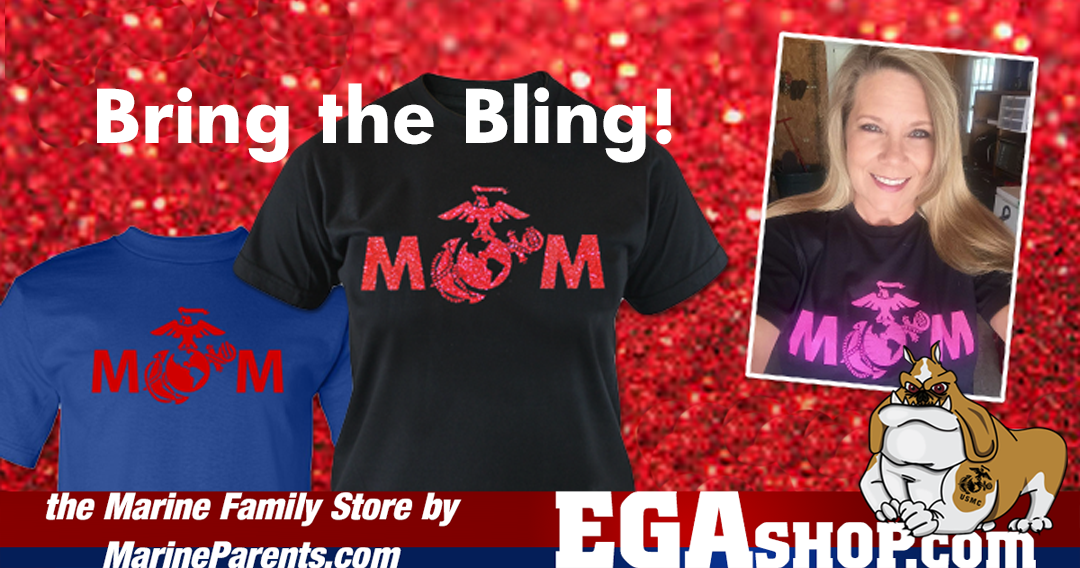 MoM of a Marine ***GLITTER & BLING***