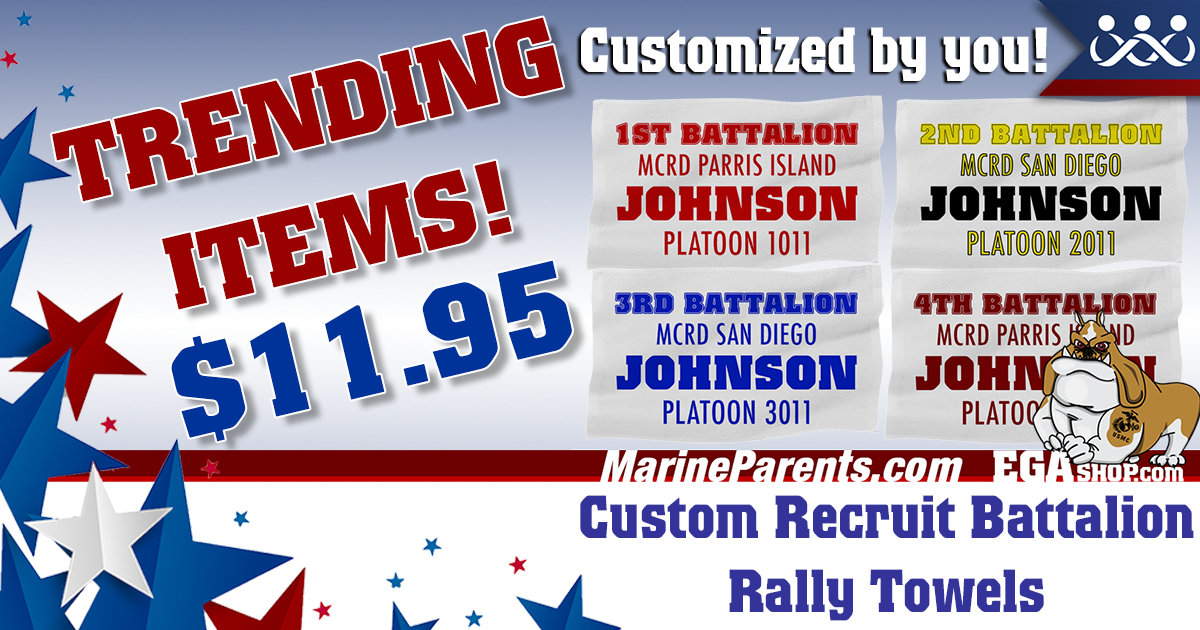 CUSTOM RECRUIT BATTALION RALLY TOWELS