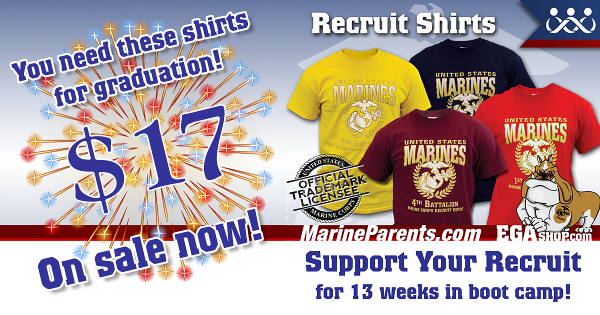 $17 Recruit Battalion T-Shirts