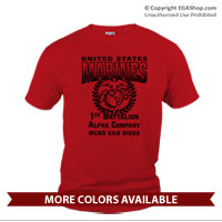 _Customized T-Shirt (Unisex): 1st Recruit Btn 